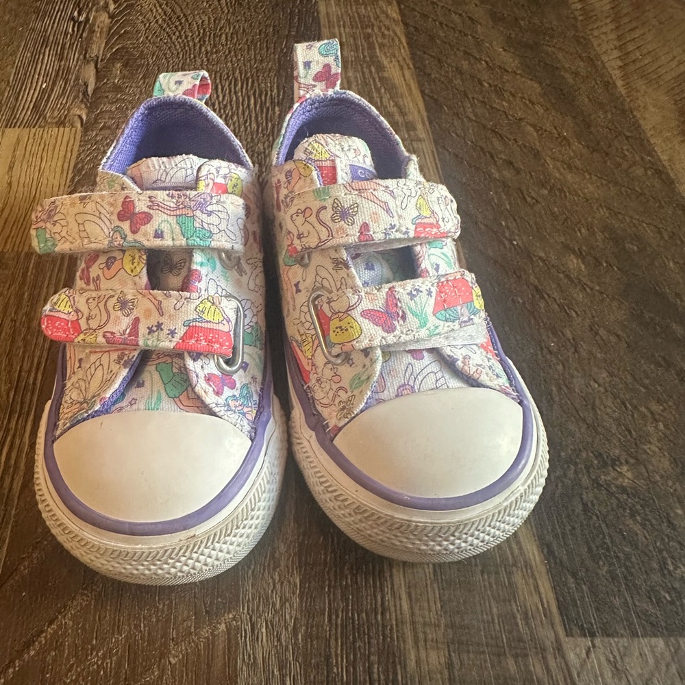 Colorful Kids' Velcro Sneakers